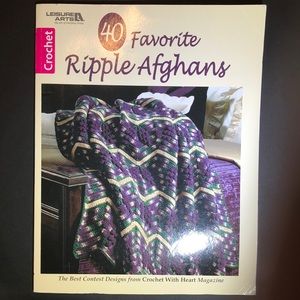 40 Favorite Ripple Afghans Crochet book
